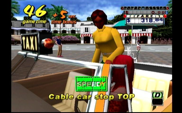 Crazy Taxi [Sega All Stars] screenshot 4 for Sega Dreamcast